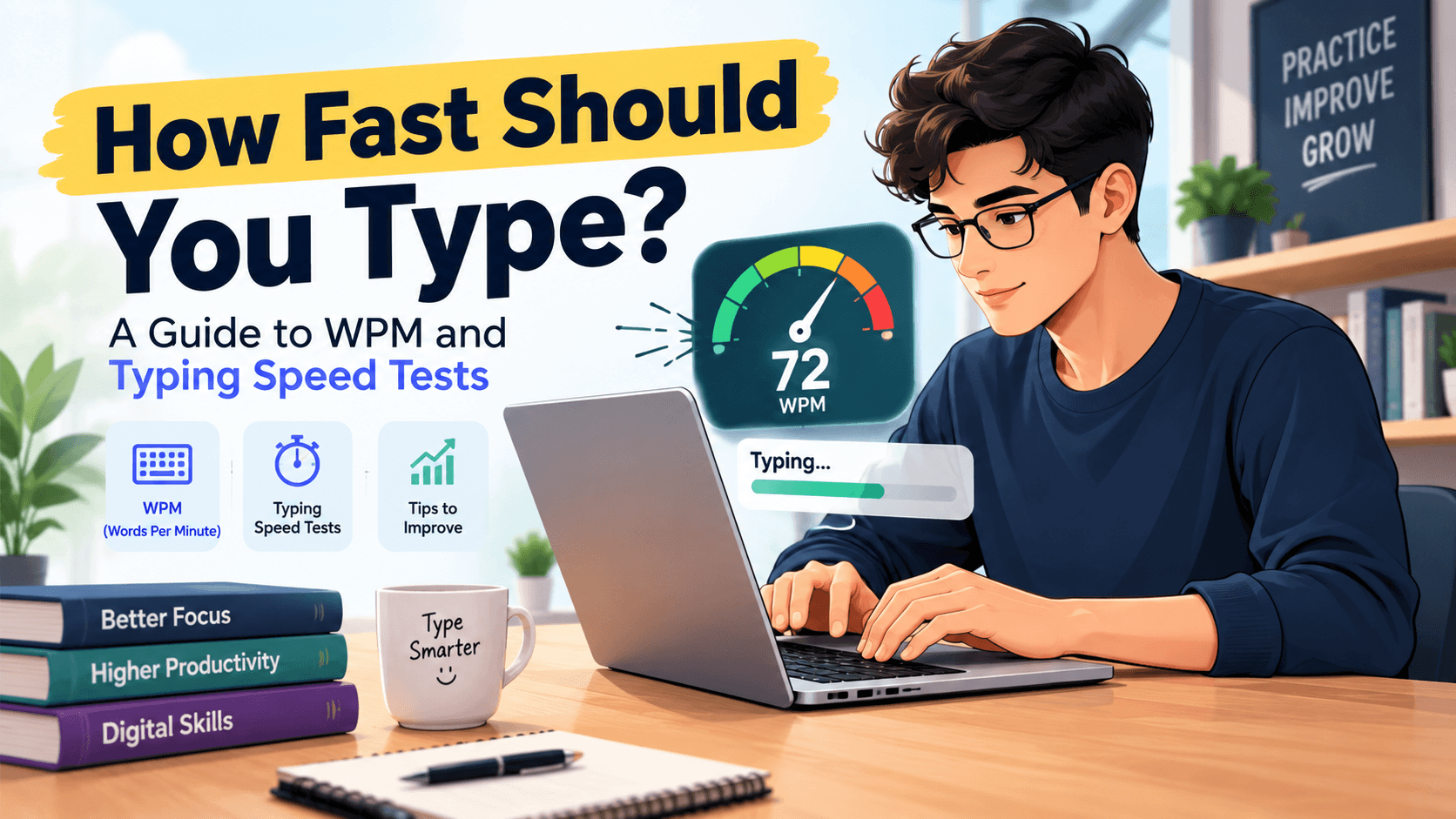 How Fast Should You Type? A Guide to WPM and Typing Speed Tests